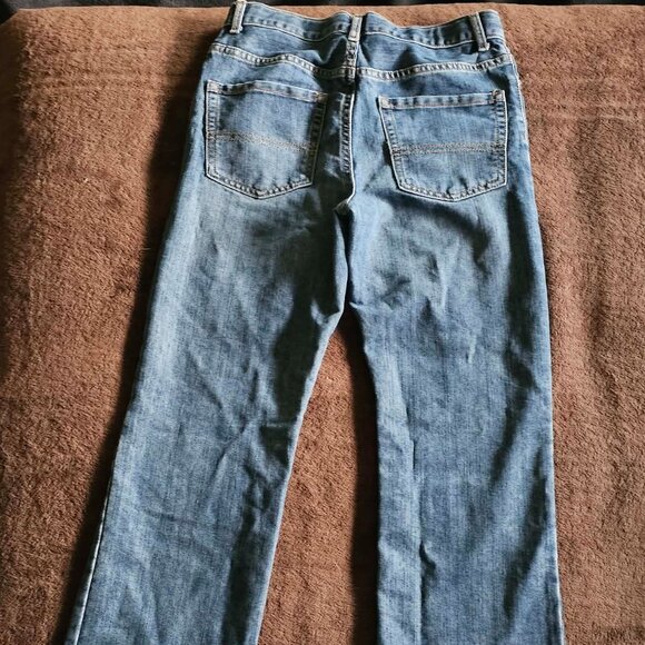 The Children’s Place Boys Jeans Size 12 – Bootcut Classic Blue Denim - Picture 2 of 3